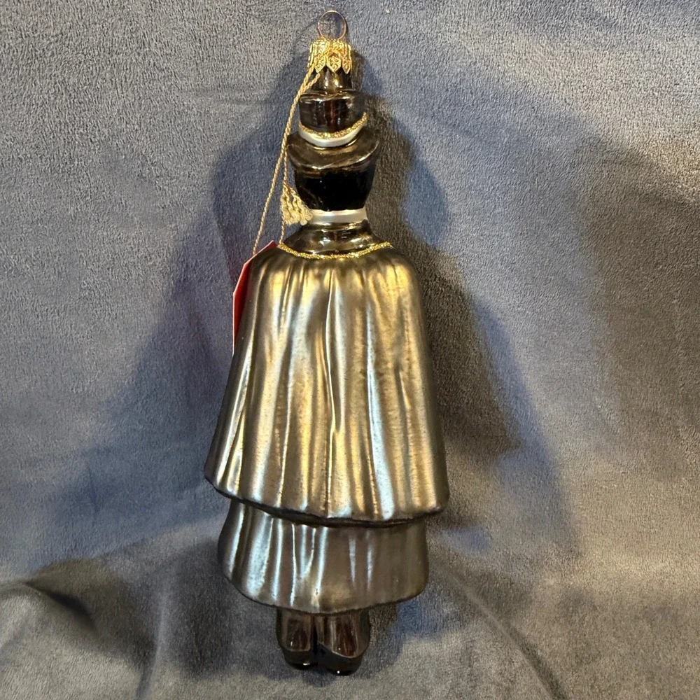 Komozja Kurt Adler Gone With The Wind Rhett Butler Glass Ornament Poland 1997